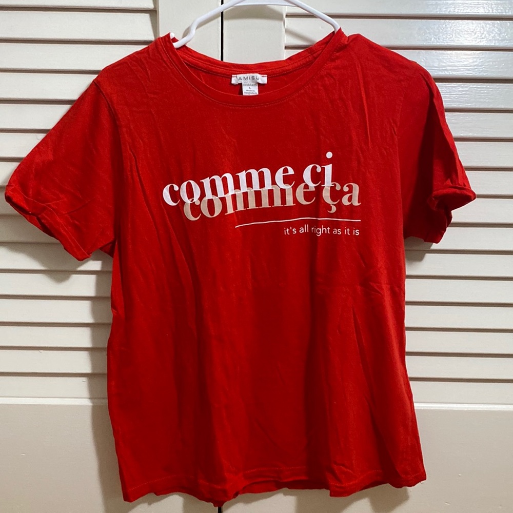 Red Amish T-shirt